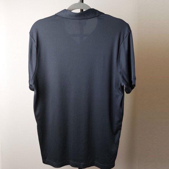 Perry Ellis Johnny Collar Polo Shirt Slate Blue Size L - Picture 5 of 5